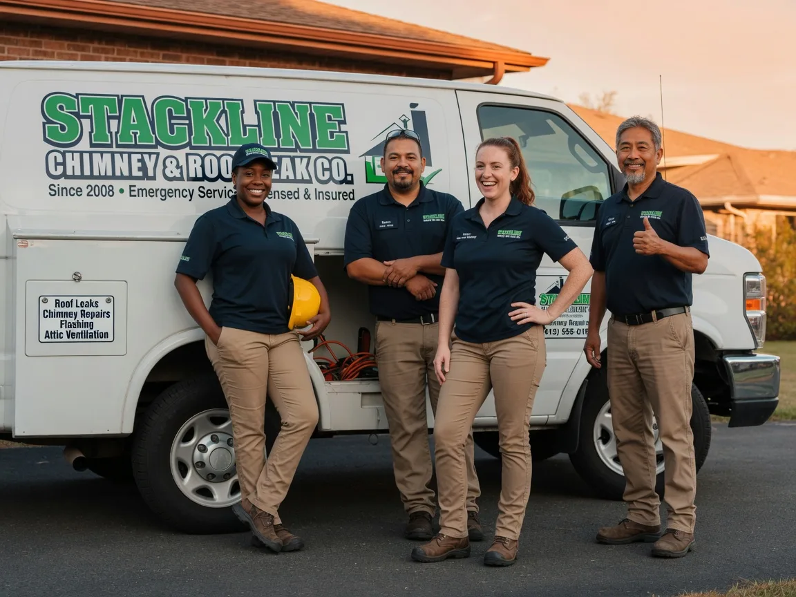 Chimney flashing repair company in Newcomb, TN